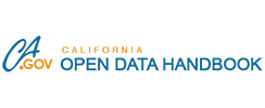 California Open Data Handbook website