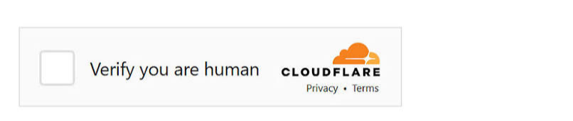 cloudflare verify you a human